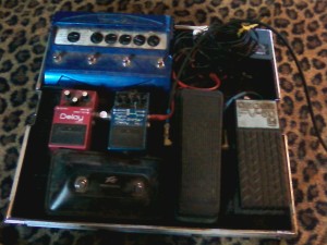 Old pedalboard